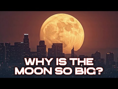 Why the Moon Looks HUGE on the Horizon 🌕 | Scientists Finally Explain | #spacevrse