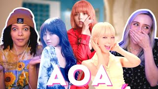 SHOWING MY GIRLFRIEND AOA FOR THE FIRST TIME (Like A Cat, Short Hair, Miniskirt)