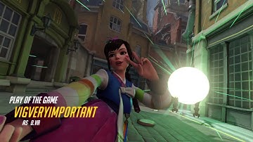 Overwatch: NEW D.va Highlight intro