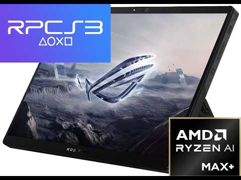 AMD Ryzen AI Max+ 395 - RPCS3 - 9 Game Test (ROG FLOW Z13 2025