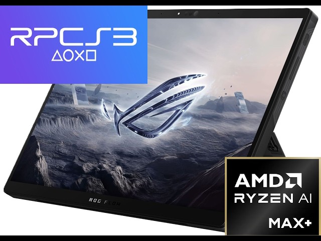 AMD Ryzen AI Max+ 395 - RPCS3 - 9 Game Test (ROG FLOW Z13 2025