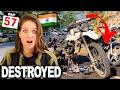 57🇮🇳 Street Mechanic in India SAVED My Motorcycle! 😱 Riding India