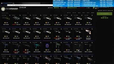 From 1$ to a KNIFE !!!CSGOUPGRADER.GG let