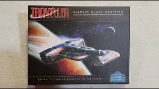 Traveller Element Class Cruisers Ship Builder's Blueprints Unboxing