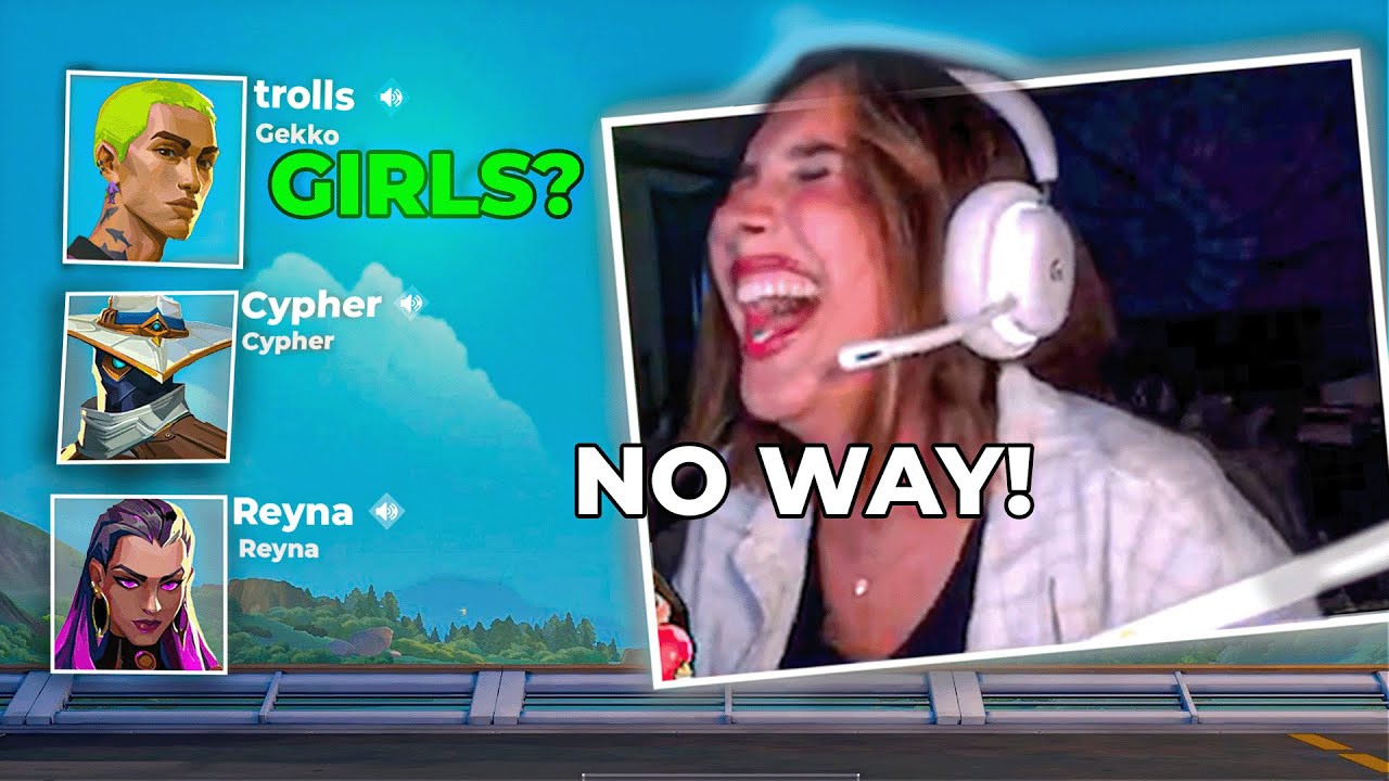 3 girls in 1 ranked lobby???