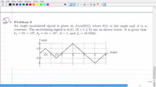 Ryerson University - ELE 635 - Communication Systems - Lecture 9, Part 3