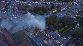 Explosion Destroys Birmingham House