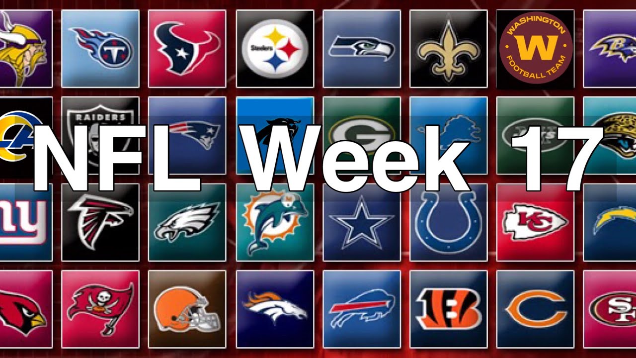 NFL Week 17 Predictions 2020