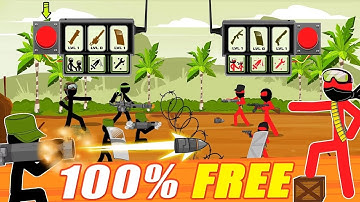 Stickman Army : Team Battle / Android Gameplay HD