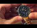 How to manually set the Seiko Radio Sync Watch.