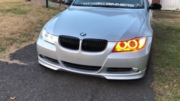 BMW E91 with Profile Pivot Switchback LED Halos