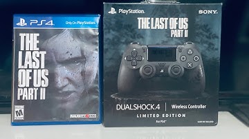 The Last of Us Part 2 Limited Edition (PS4) Controller Unboxing