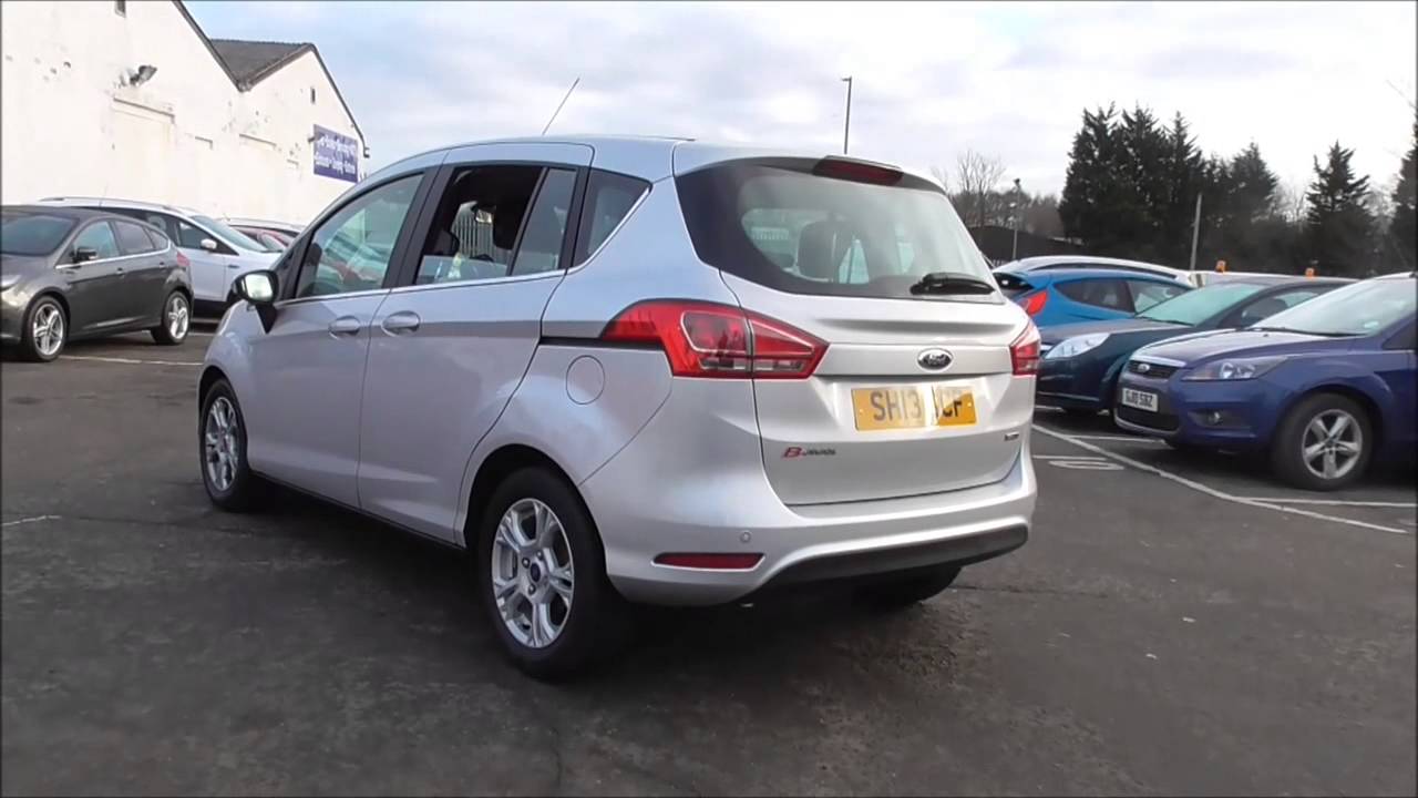 Ford BMax 1.0 EcoBoost Zetec 5dr U47798 YouTube Ford BMax 1.0 EcoBoost Zetec 5dr U47798 YouTube