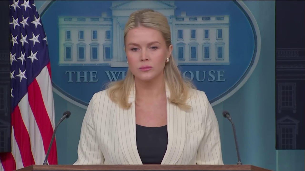 LIVE: White House Press Briefing with Karoline Leavitt