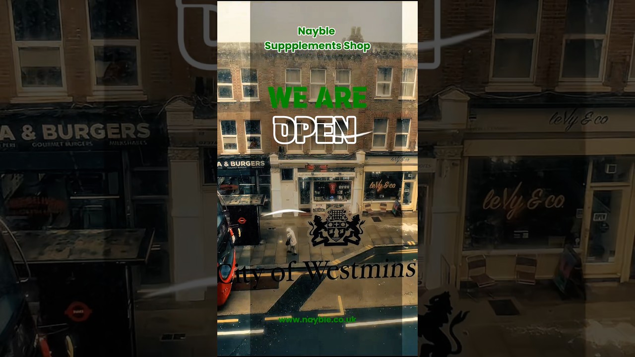 Nayble Supplement Shop: Premium Vitamins & Supplements Near Kensal Rise Station | Open 7 Days