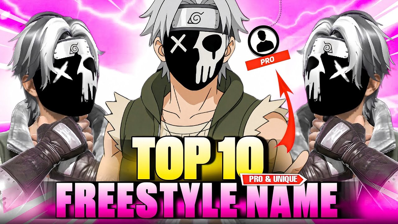 TOP 10 Pro Free Fire Names 2026 🔥 | Unique & Stylish FF Freestyle Names ...