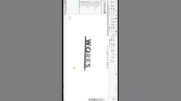 3D Dual Text Design  #design #solidworks #cnc #solidworks3d #tutorial #solidworkssimulation