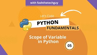 05 Scope of Variable in Python