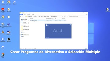 Crear preguntas de Alternativas para moodle a partir de plantilla word
