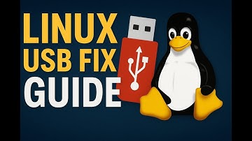 Linux Fix: USB Not Detected