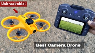 DRONES WALLAH T21P Camera Drone Unboxing & Review | Display Remote, Obstacle Avoidance