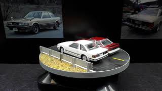 1/64 Toyota Soarer 2800GT MZ11 1981 by Konami , diecast car model review