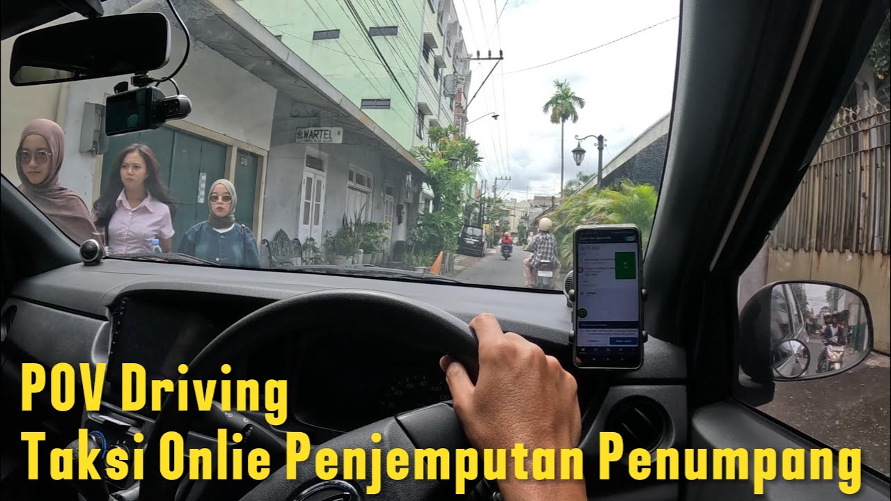 POV Driving Taxi Online Sigra Tipe D 1.0 | Penjemputan Penumpang