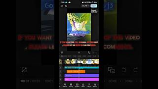 CapCut Anime Edit Breakdown 🤯 | Drop a comment for Tutorial! #gokuedit #dragonball #dbz #shorts