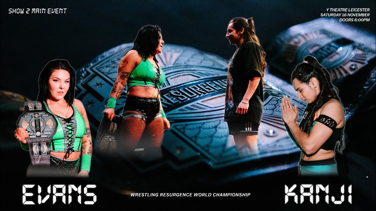 FREE MATCH: Charli Evans Vs Kanji. Resurgence Championship
