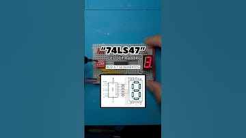 74LS47 🕣 | DECODIFICADOR “BCD A 7 SEGMENTOS” ⚡️💡🔋 #digital #robotica #arduino #electronica