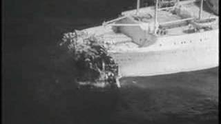 SINKING OF THE ANDRIA DORIA 1957 RARE TV SHOWS & FILM ON DVD at TVDAYS.com screenshot 5