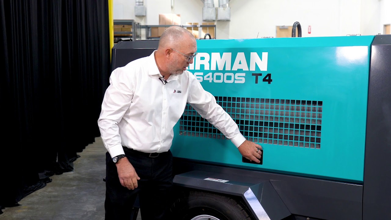 AIRMAN® Large Air Compressor | PDS400S-6E1 - ANA