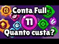 Fiquei CHOCADA! Quanto custa upar FULL no Brawl Stars em 2026?"