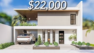 (6x7 Meters) Modern House Design | 2 Bedrooms House Tour