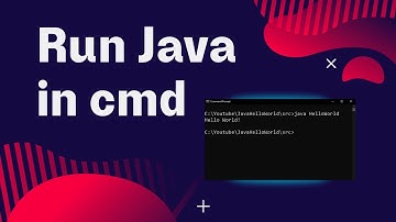 How to run Java in cmd on Windows