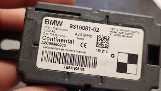 Rdc Control Module Bmw F30 2014-2016 Problem