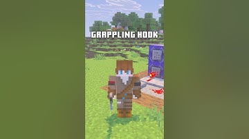 Cool Command Blocks: Grappling Hook | #commandblocks #minecraft #commands