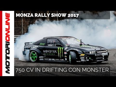 Monster & Drifting con 750 CV al Monza Rally Show 2017!