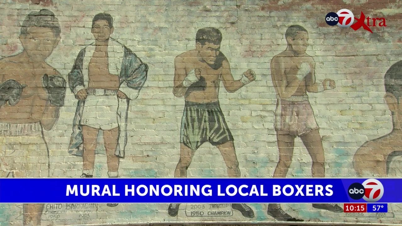 Mural depicting El Paso Boxing Hall of Famers to be no more