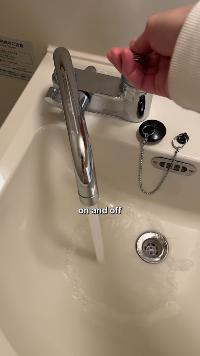 How to turn on a shower in Japan