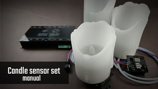 Candle sensor set manual