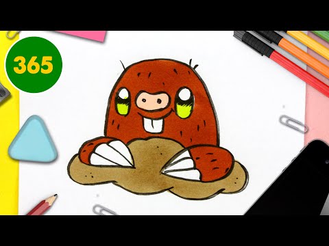 Video: Come Disegnare Una Talpa