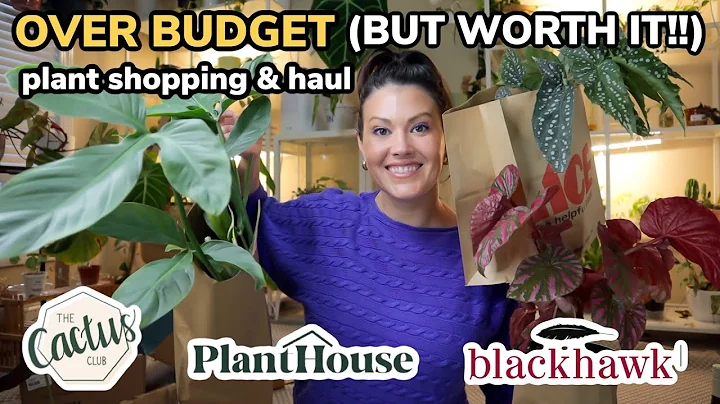 OVER Budget...But WORTH It! Plant Shopping & Huge ...