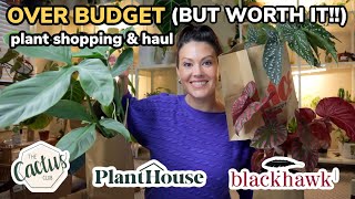 OVER Budget...But WORTH It! Plant Shopping & Huge Houseplant Haul  Charlotte NC