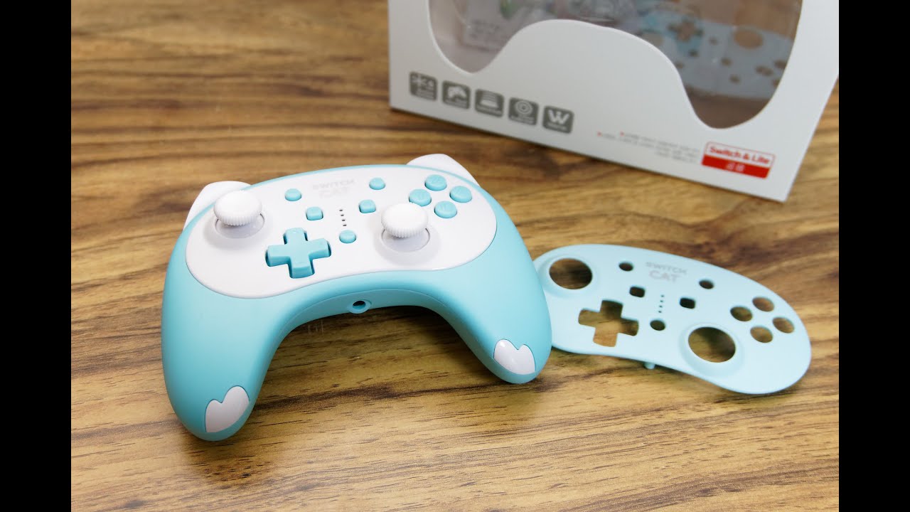 미니 프로콘! 조이트론 스위치 캣(SWITCH CAT) 닌텐도 스위치용 블루투스 게임 패드