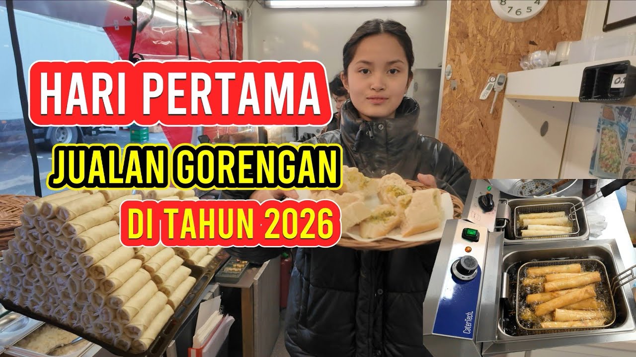 JUALAN GORENGAN 🇮🇩PERTAMA DI TAHUN 2026🇳🇱 