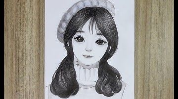 Vẽ chân dung mẹ bằng chì đơn giãn / NC Plan