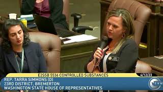 Rep. Simmons floor remarks on SB 5536- Controlled Substances/Blake