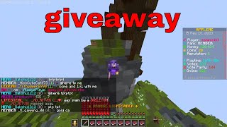 doing giveaway at warp afk banana realm| SAMPUNK