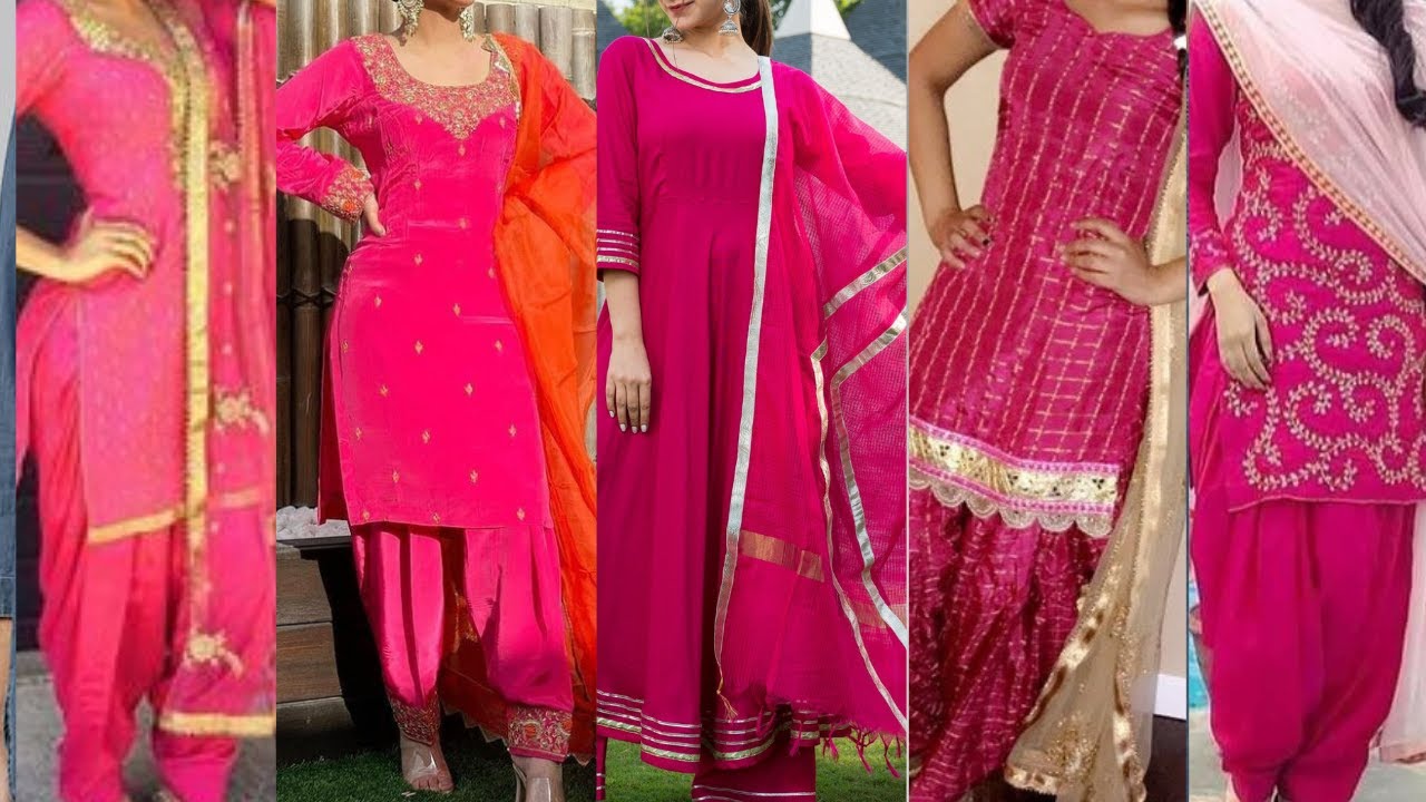 Plain suit magenta | Pakistani dress design, Clothes for women, Kurti  designs